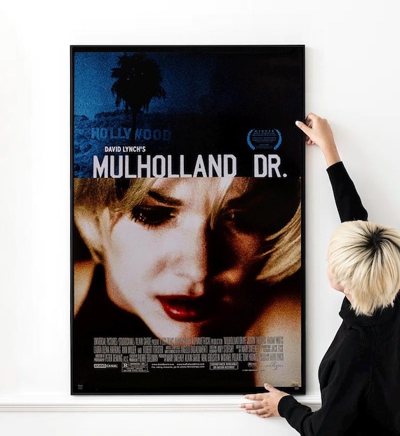 デイヴィッド・リンチ監督作品マルホランド・ドライブB2ポスター マルホランド・ドライブ デヴィッド・リンチ 映画ポスター 高品質写真