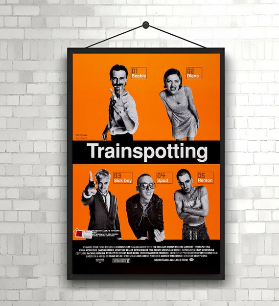 Trainspotting Movie Poster High Quality Photo Print Wall Art