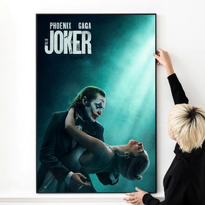 Joker Folie à Deux (2024) Movie Poster High Quality Print Foto Wand Kunst Leinwand Poster