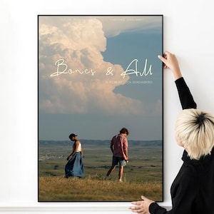 Bones and All Timothée Chalamet Movie Poster High Quality Print Photo Wall Art Canvas Cloth Multi size