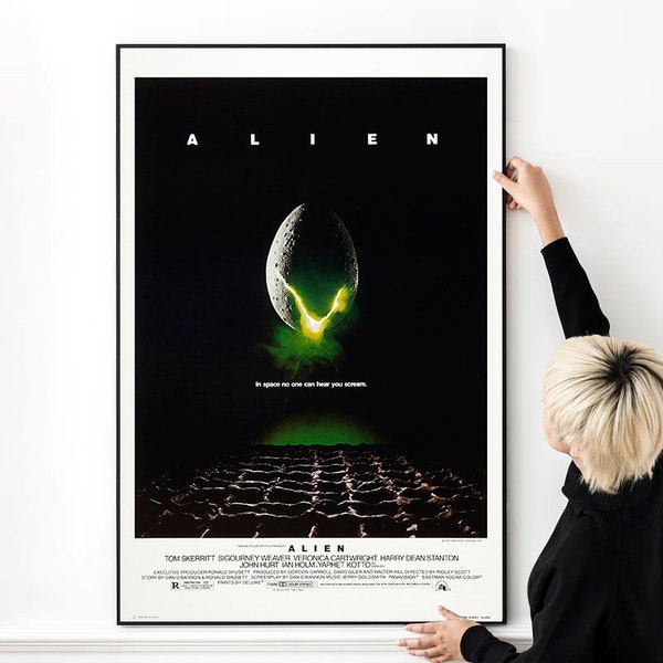 Alien Movie Poster High Quality Print Photo Wall Art Canvas Cloth Poster