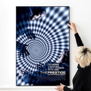 The Prestige Movie Poster Vintage High Quality Print Photo Wall Art Canvas Cloth Multi size