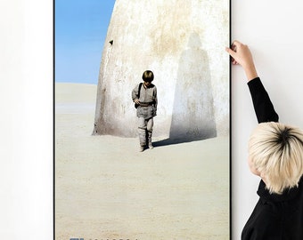 Star Wars Episode I Movie Poster High Quality Print Photo Wall Art Canvas Cloth Multi size