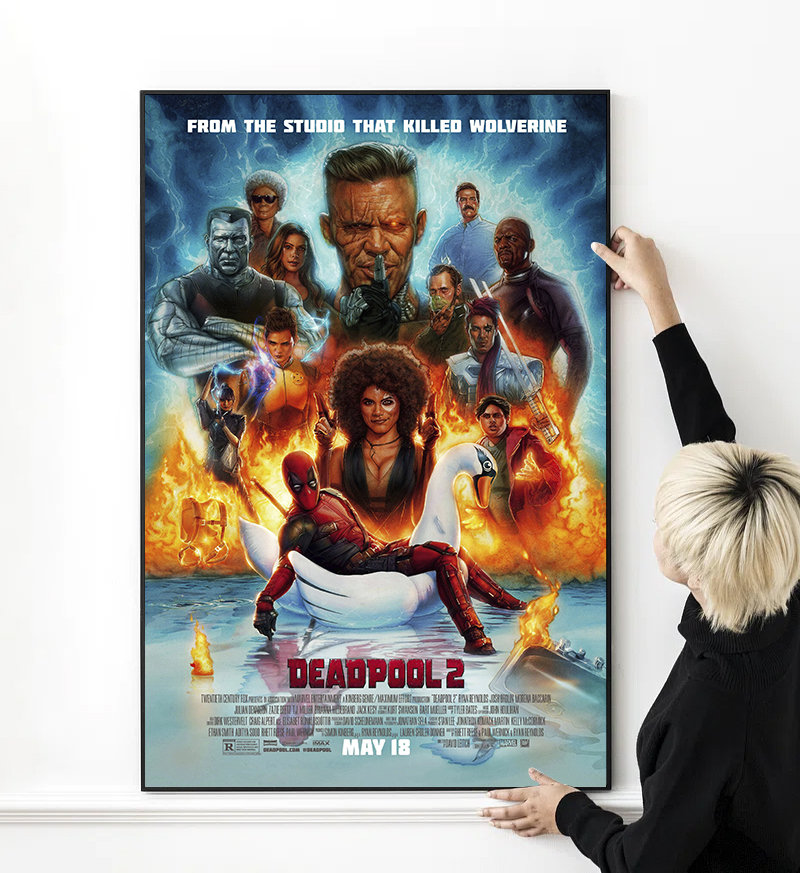 新品　貴重　デッドプール２　宣伝用　ポスター　MARVEL　DEADPOOL2 デッドプール2｜映画／ブルーレイ・DVD・デジタル配信｜マーベル公式