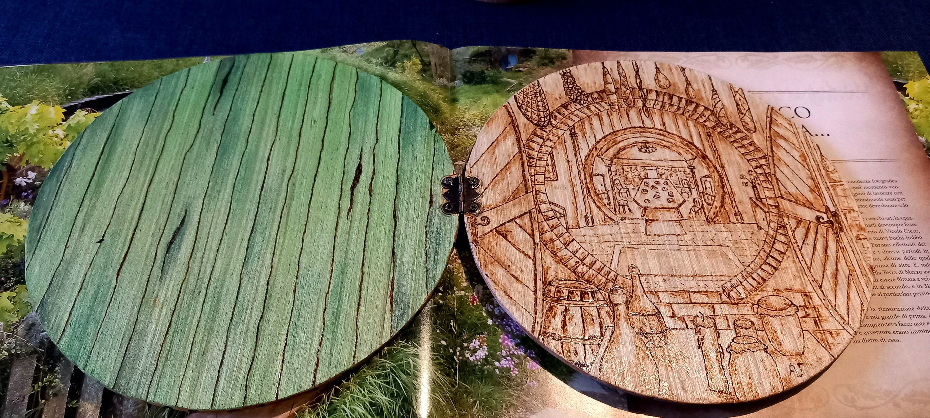 Pyrography Artwork, Bilbo's House. an Adorable Real Hobbit Door That ...