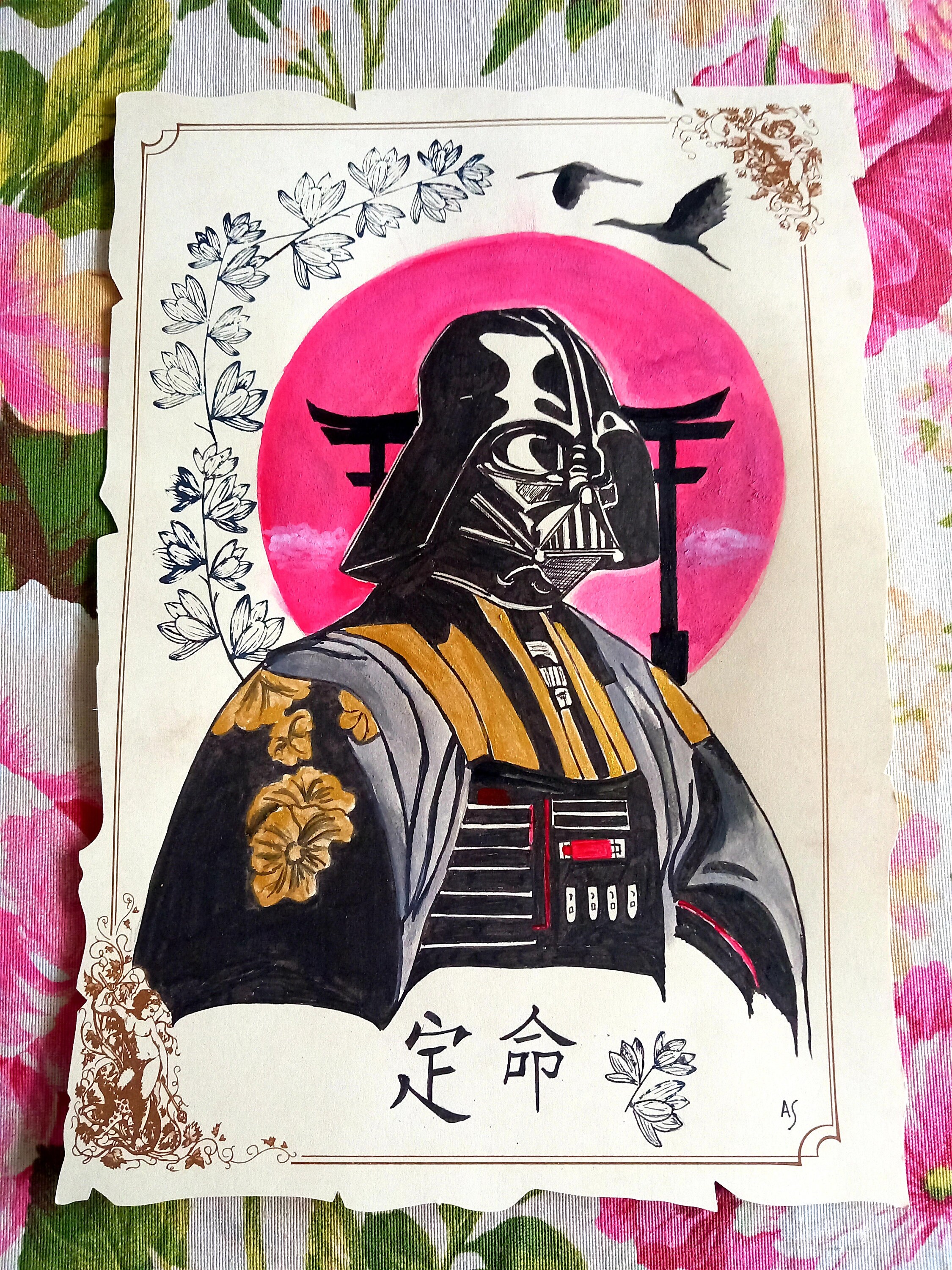 Star Wars Darth Vader　メッセージ&直筆サイン Star Wars Darth Vader メッセージ&直筆サイン Darth Vader Star