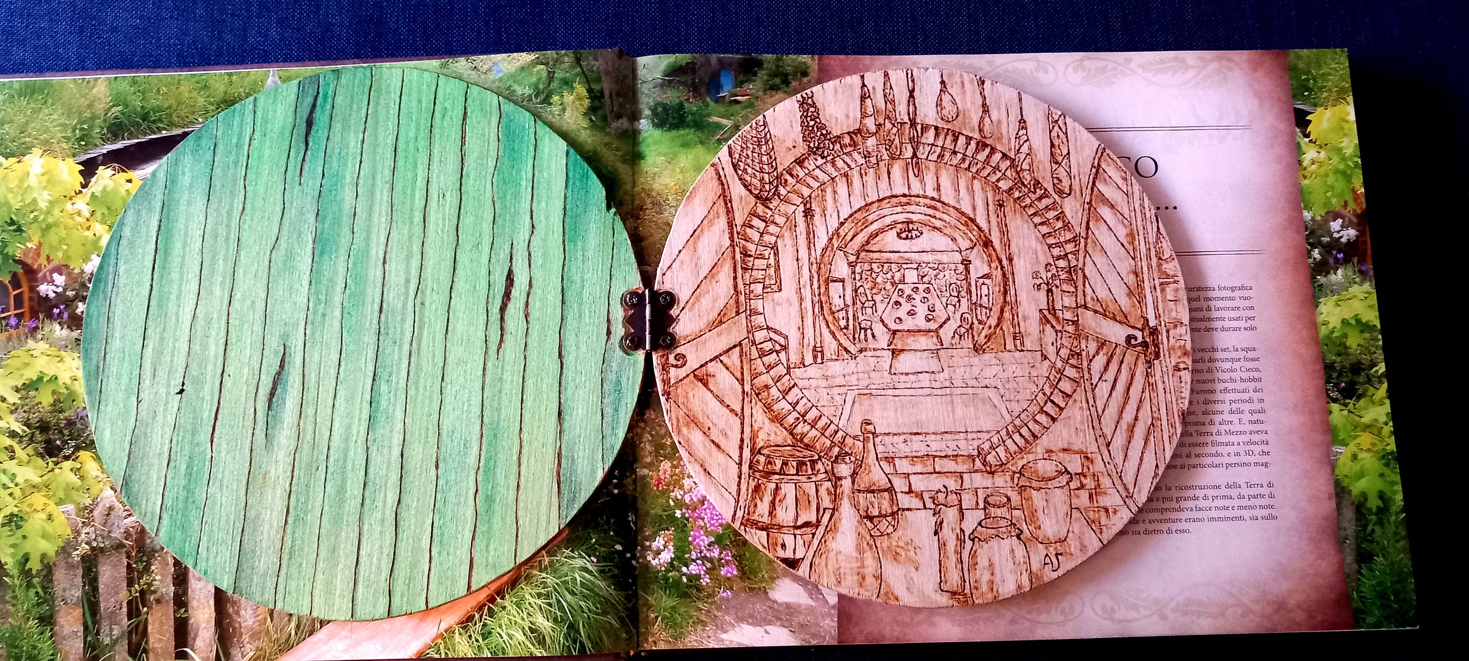 Pyrography Artwork, Bilbo's House. an Adorable Real Hobbit Door That ...