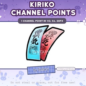 Overwatch 2 Kiriko Channel Points for Twitch | Cute Twitch Emotes | Stream Setup | Kawaii | Streamer Graphics | Overwatch Emote | Suzu