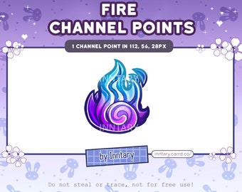 Soul Flame Channel Points for Twitch | Cute Twitch Emotes | Stream Setup | Kawaii Aesthetic Yokai Fire