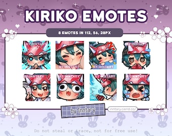 Overwatch 2 Kiriko Emote Set for Twitch/Discord | Kiriko Overwatch | Overwatch Emotes / Emotes For Twitch & Discord | Kiriko Twitch