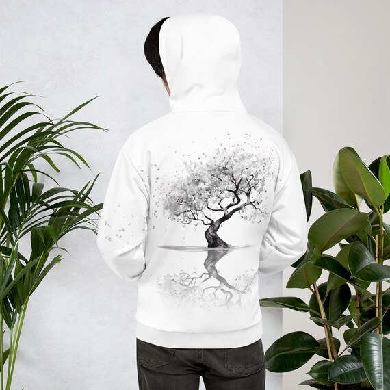 White Sakura Hoodie Floral Sweatshirt White Unisex Hoodie Sweatshirts Hoodies Plus Size Cherry Blossom Gifts Sakura Women Gift Etsy