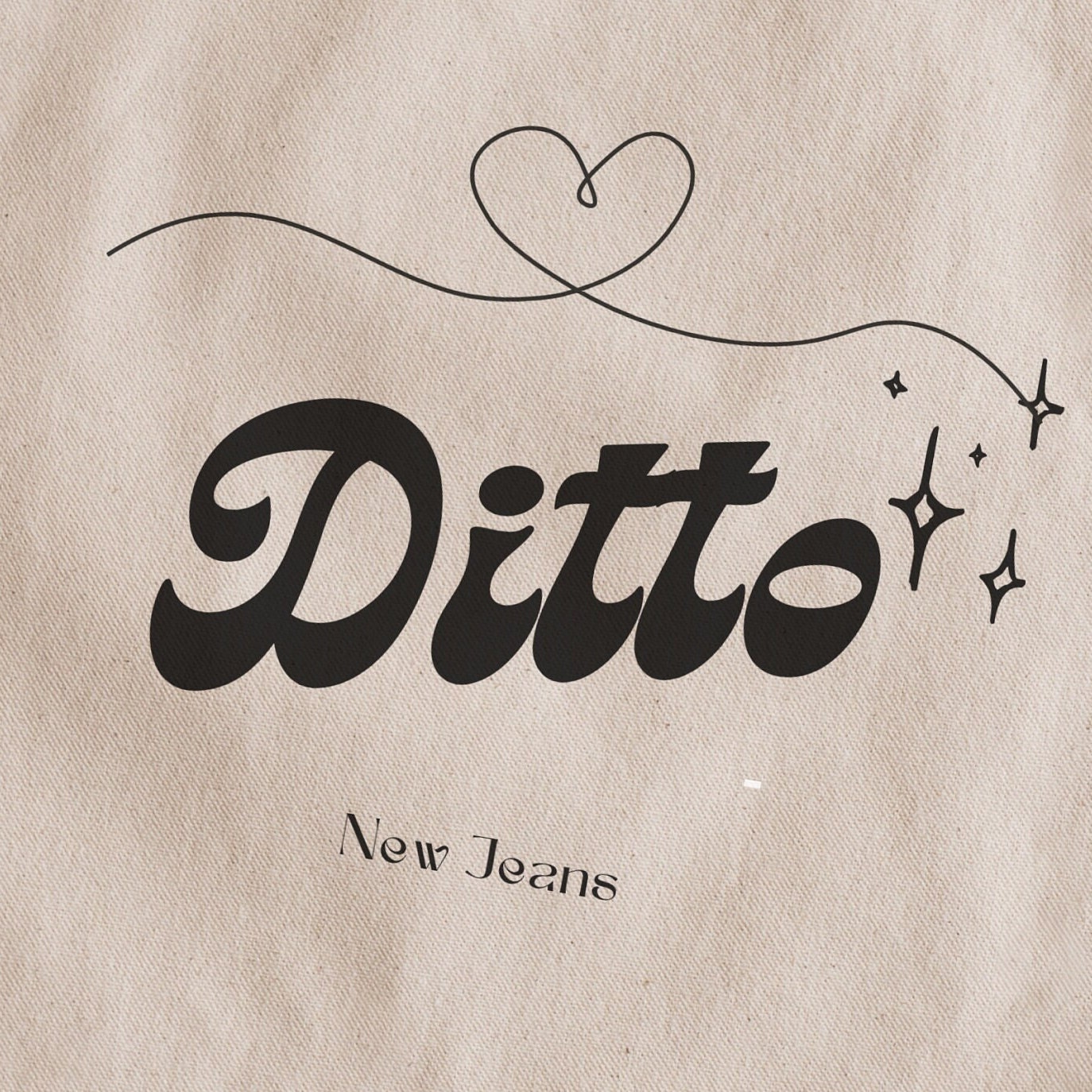 NJ - Ditto (lyrics ver.2) | Sticker