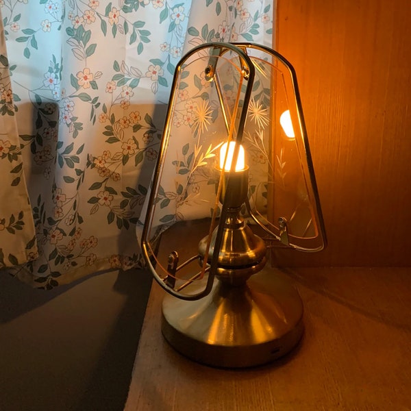Vintage Table lamp Night light Bedside Lamp Bedroom Bedside lamp Gift for her