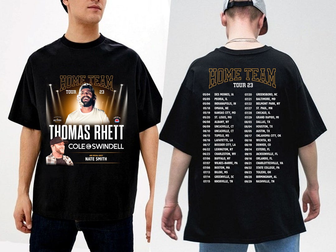 Thomas Rhett Tour 2023 Tshirt Thomas Rhett Country Singer Etsy