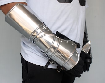 HANDMADE Medieval Steel Knight Gauntlets Fantasy Hand Gloves