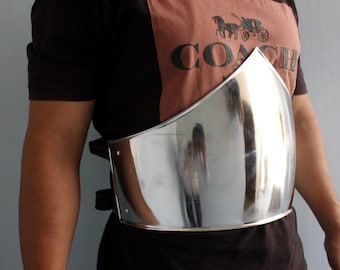 HANDMADE Gothic Half Cuirass Steel Knight Breastplate Body Armor
