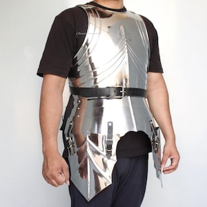 HANDMADE Medieval Steel Knight Cuirass Body Armour Breastplate