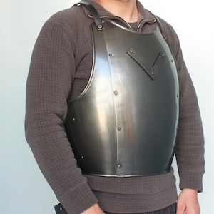 HANDMADE Gothic Plate Armor Breastplate Functional Body Armour