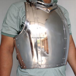 HANDMADE Breastplate Gothic Plate Armor Functional Body Armor