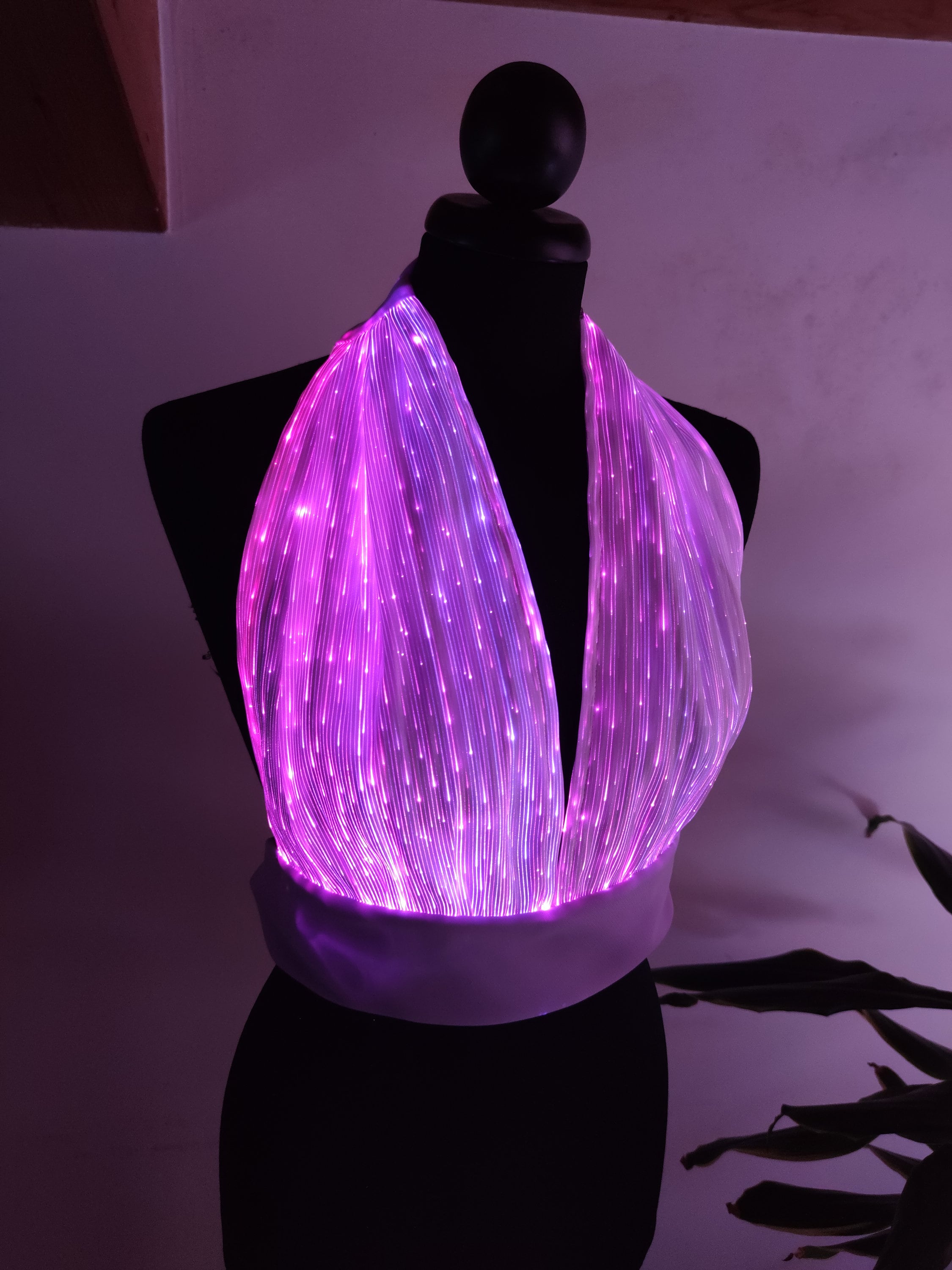 Yean Bandeau lumineux à LED avec couronne de la déesse de la