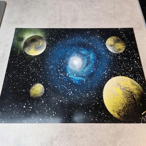 新品 5th Anniversary Album Painted Planets ALBUM COVER ARTWORK + CD AND VINYL PACKAGING DESIGN • THE