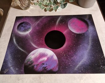 Purple black hole
