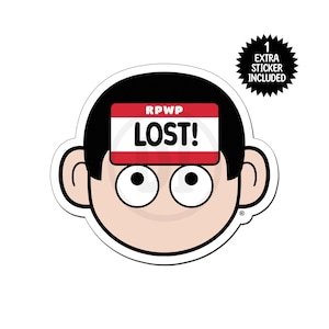 Pegatinas Kpop, Lost, Música, Set de 2, Pegatinas para decoración, Papelería