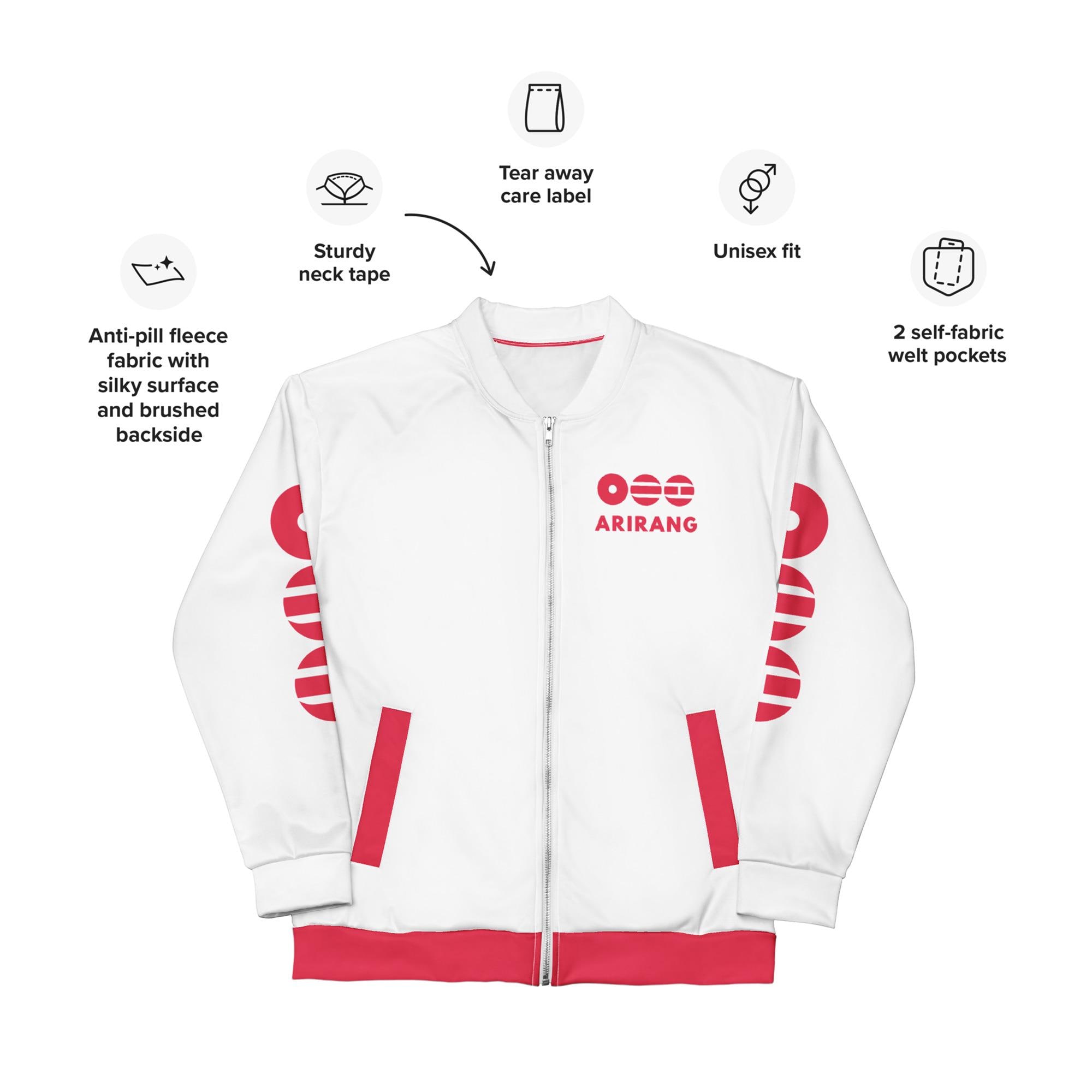 Kpop Jacket, Arirang, Music, Fanmade, Concert Wear, Bomber Jackets