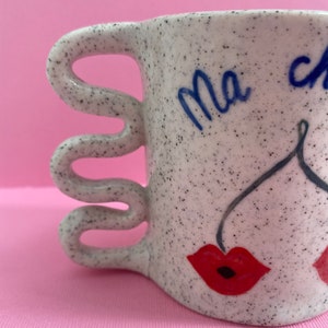 Ma Cherie Mug handmade pottery/ceramics by Claydate.au image 6