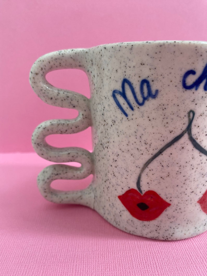 Ma Cherie Mug handmade pottery/ceramics by Claydate.au image 6