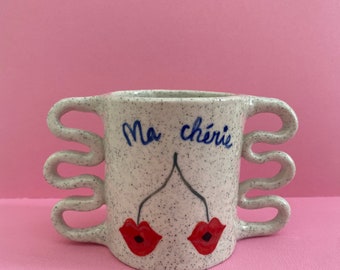 Ma Cherie | Mug - handmade pottery/ceramics by Claydate.au