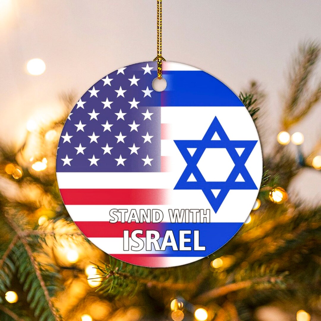 Personalized Christmas Flag Ornament, Special Christmas Ornament ...