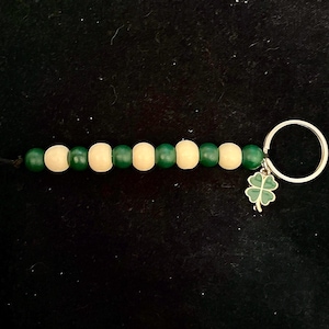 Four-Leaf Clover Keychain