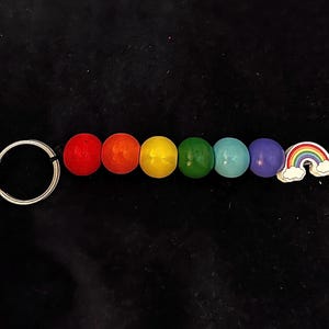 LGBTQIA Regenbogen Schlüsselanhänger