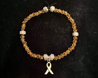 Endometriosis Awareness Bracelet