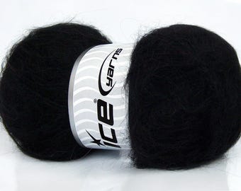 Paquete de hilo Ice Yarns Mohair Classic para tejer y hacer ganchillo