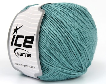 4 x 100gr Stränge Ice Yarns TENCEL (100% Tencel) Garn Dunkelblau