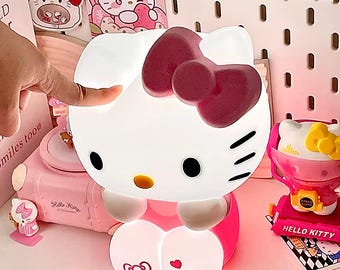 ハローキティ かわいいタッチナイトライト ベッドサイドランプ 女の子の部屋用アニメ装飾