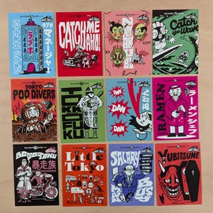 Ensemble de Cartes Postales Artistiques – Designs Créatifs A6 Uniques pour Décoration, Messages Personnels et Cadeaux Originaux