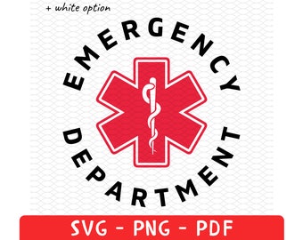 Emergency Department Logo Png Svg, ER Nurse Png, Emergency Nurse Png , ER Digital, ER Nurse, Emergency Nurse Shirt, Er Tech Emergency Room