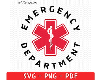 Emergency Department Logo Png Svg, ER Nurse Png, Emergency Nurse Png , ER Digital, ER Nurse, Emergency Nurse Shirt, Er Tech Emergency Room