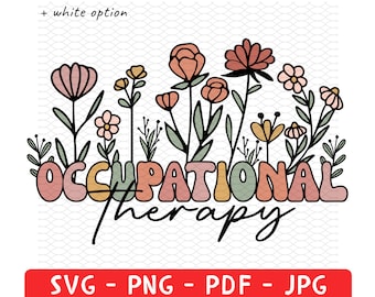 Occupational Therapy Png Svg, Helping You Grow Your Own Way, Occupational Therapist Png, Mother&#39;s Day Png, OT Shirt Design, Digital Download