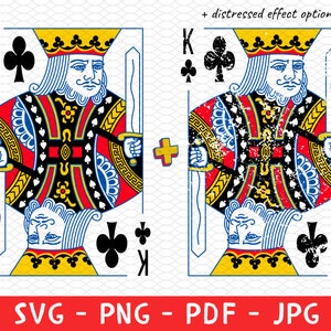 King of Clubs Playing Cards Shirt Png Svg, Vintage Feminist Tee Png, Playing Cards Png, Tshirt Png, Gift for Her Png, Poker Clipart