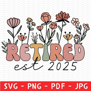 Camiseta de jubilado personalizada Png, camiseta de jubilación Svg, camiseta de fiesta de jubilación, profesor jubilado Png, regalo de abuela y abuelo, regalo de jubilado 2025