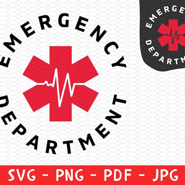 Emergency Department Png Svg, ER Nurse Png, Emergency Nurse Png , ER Digital, ER Nurse, Emergency Nurse, Er Tech Emergency Room