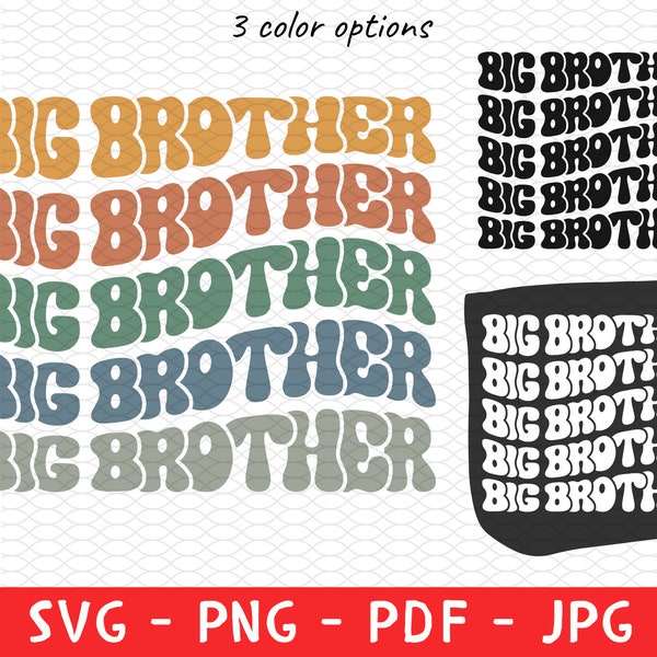 Big Brother SVG PNG, Big Bro Svg, Baby Announcement Svg, Siblings Svg, Brothers Svg, Family Svg, Promoted to Big Brother, Big Bro Cricut