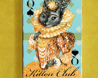 Kitten Club Playing Cards - Poker Cards - Playing Card Set - Unique Gift - Illustrations - Special - Deck of Cards