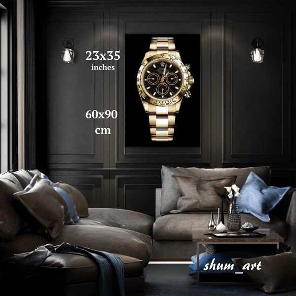 Rolex Wall Art Etsy