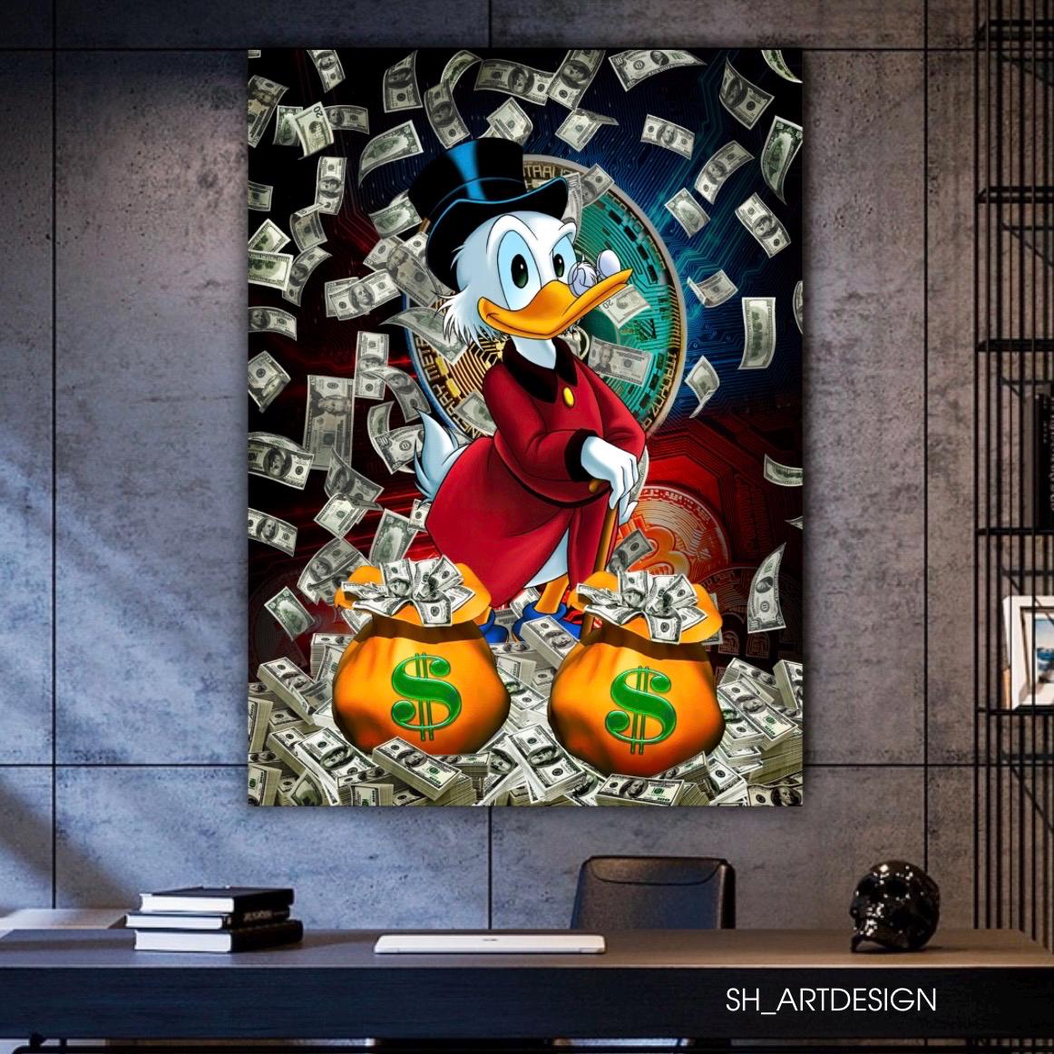 Bitcoin and duck art - Etsy Canada