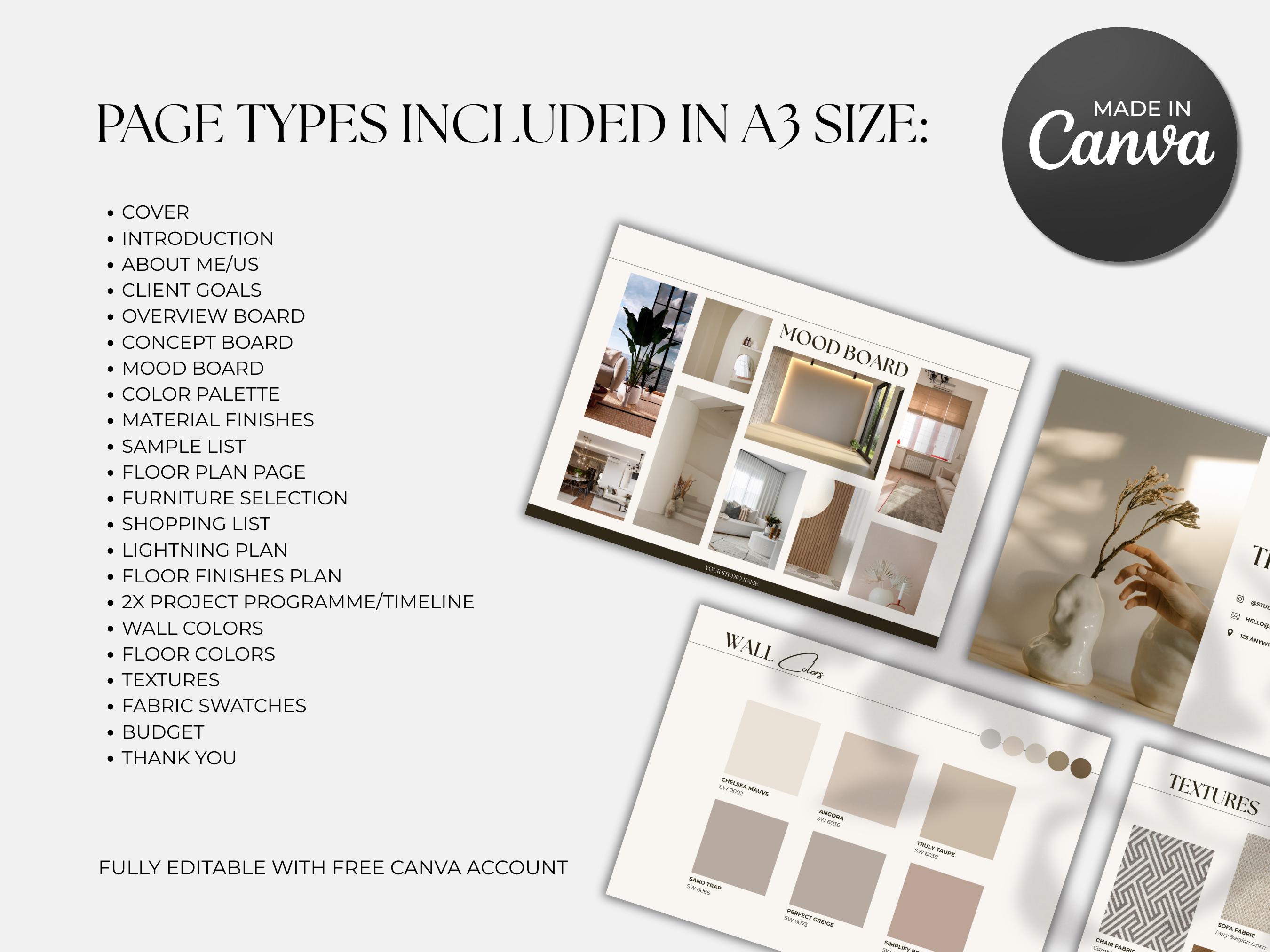 Interior Design Project Proposal Template: Client Presentation ...